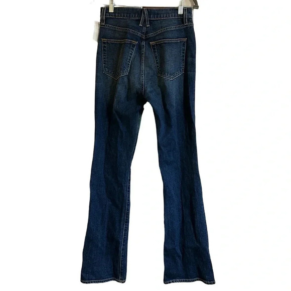 SLVRLAKE Charlotte Atlantic City High Rise Flare Mid Denim Jeans Size 27 - Picture 6 of 11